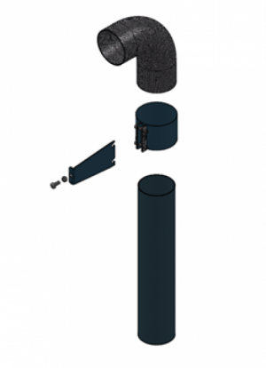 Dustcontrol Accessoires Conversion Kit Tromb Outlet Set 3D 44076