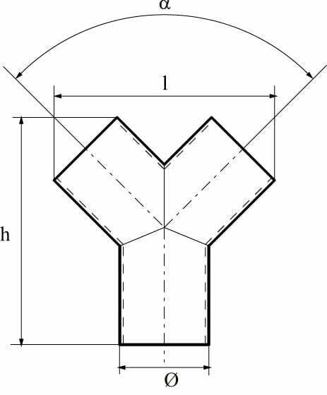 Dustcontrol Tubing System Y Pipe Steel 3324 Etaltera