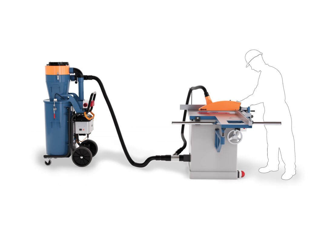 Dust Extractor | DC Chip Extractor - Dustcontrol