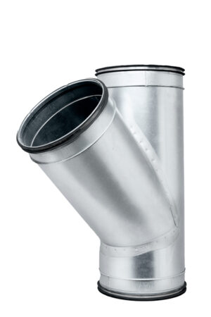 Dustcontrol Tubing System Branch Pipe Reinforced Spiro 250 Mm 3151