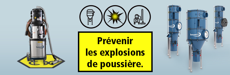 Prévenir les atmosphères explosives grâce à Dustcontrol